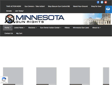 Tablet Screenshot of minnesotagunrights.org